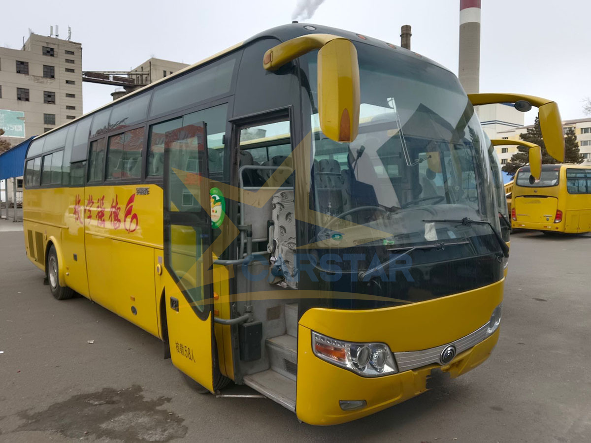 Five Yutong 6107 Used buses have arrived