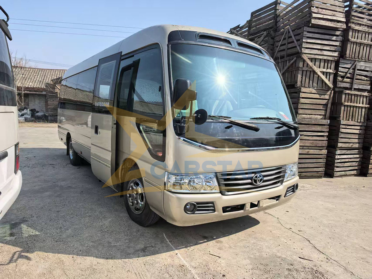 Our company has just received a used Toyota Coaster. Inquire now, or you'll miss out!